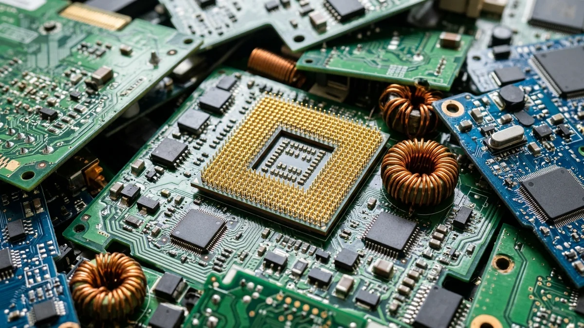 Katkısan Elektronik Atık İkitelli OSB R12 Lisanslı Tesisi (İşletme No: 1150345) Kurumsal Elektronik Atık (AEEE) ve PCB Kart Geri Dönüşüm Hattı